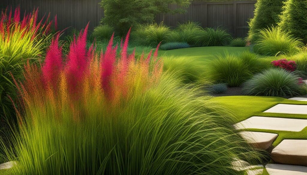 Adding Color with Grasses