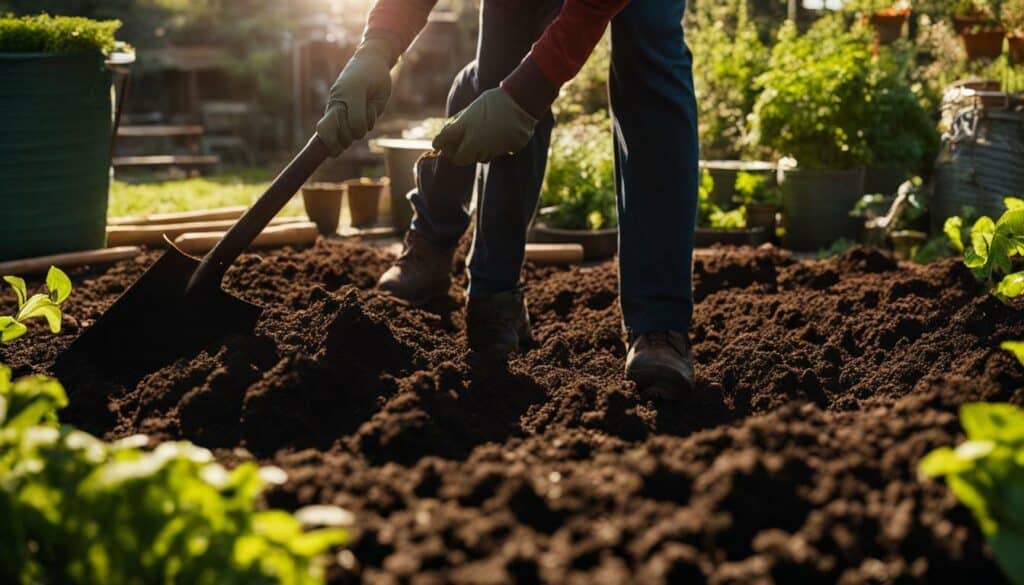 Amending soil for optimal plant growth