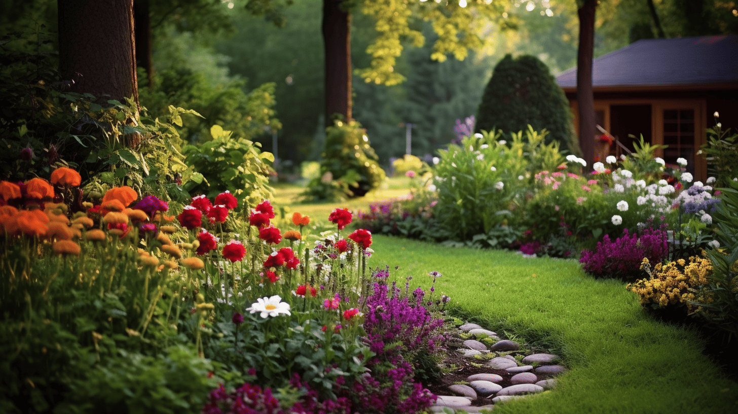 Beautiful Backyard Garden