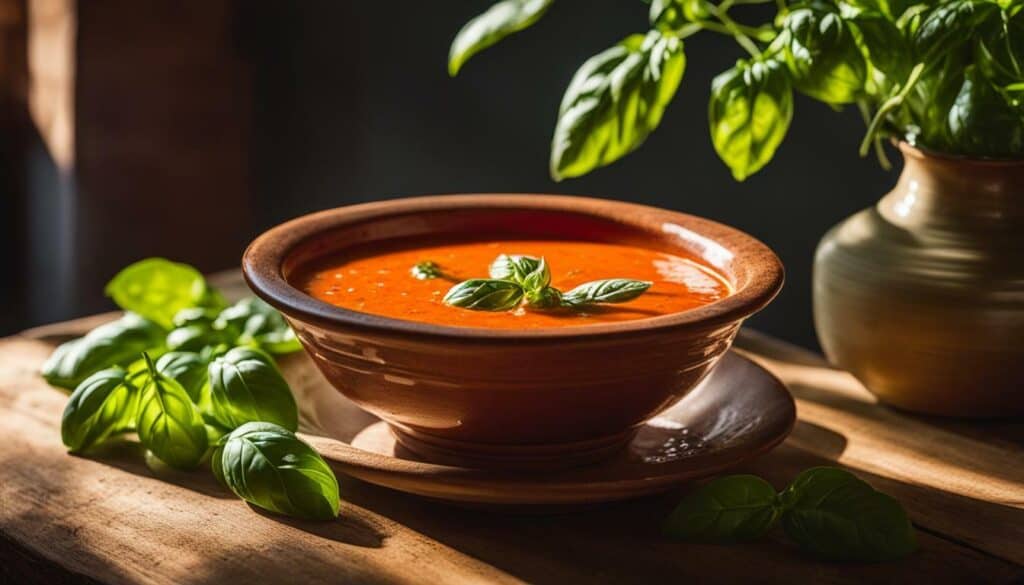 Copycat Olive Garden tomato basil soup