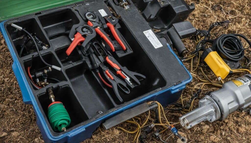 DIY drip irrigation tools and materials