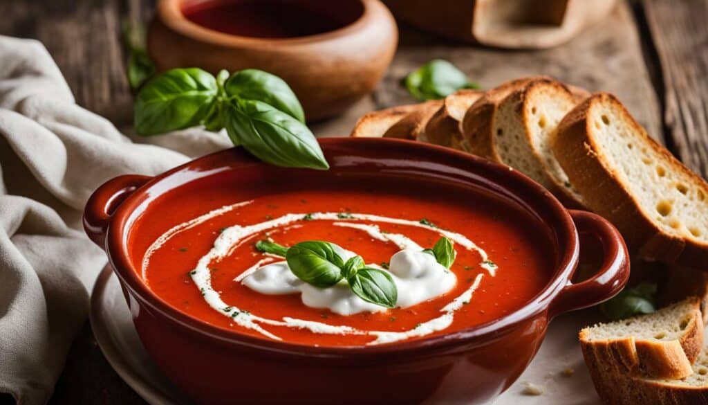 Delicious Tomato Basil Soup
