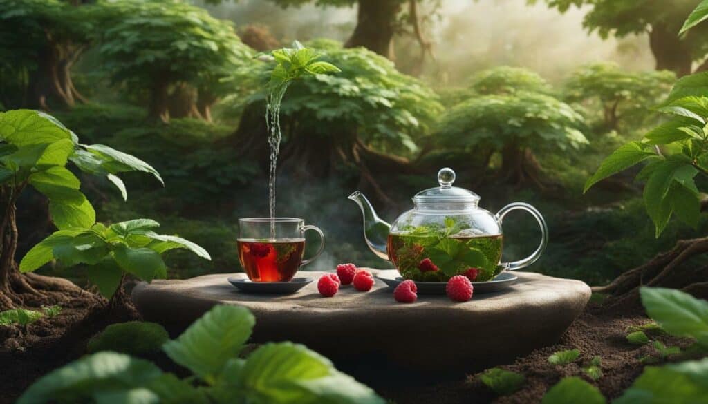 Green Tea as a Natural Fertilizer for Raspberry Bushes