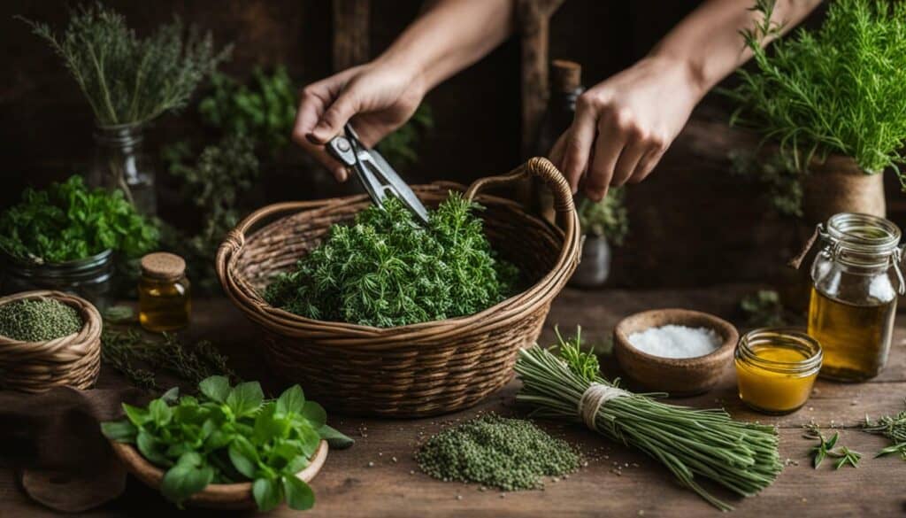 Harvesting and Preserving Fresh Herbs