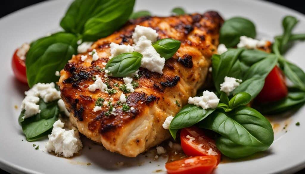 Ina Garten's Chicken with Goat Cheese and Basil