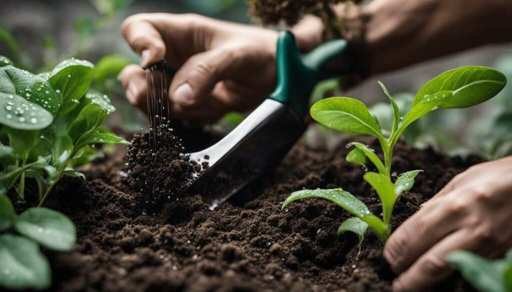 Planting, watering, pruning, weeding, and fertilizing - tasks performed by domestic gardeners