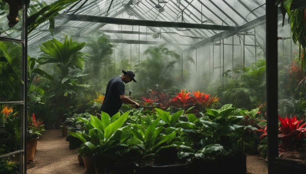 Raising Humidity Levels - Tropical Plants