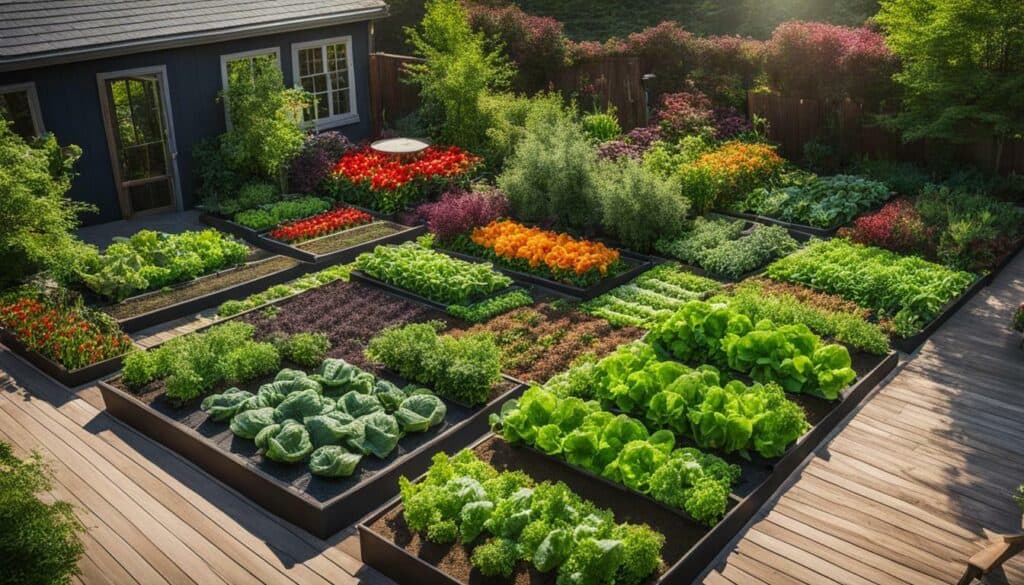 backyard garden vegetables