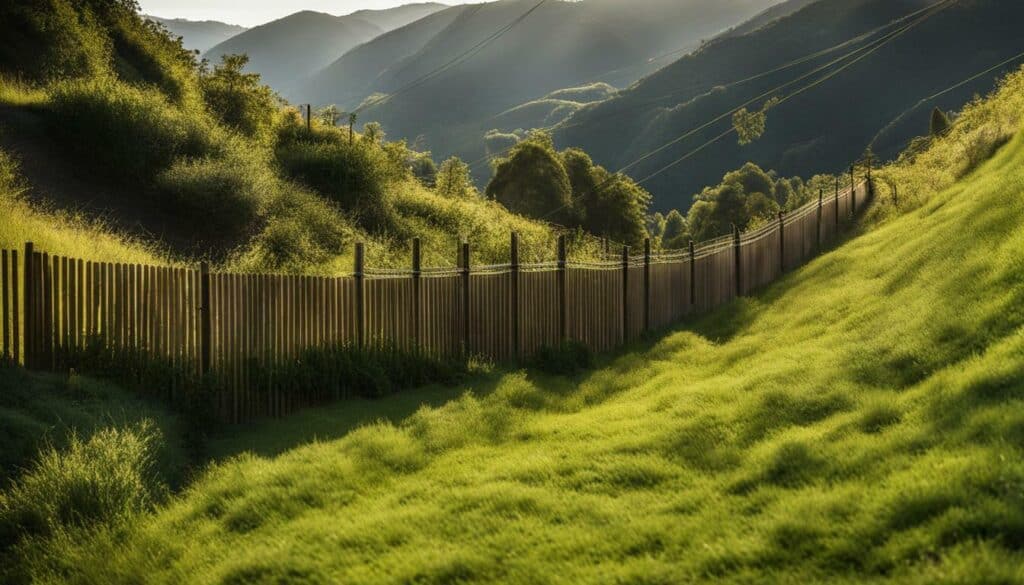 basic garden fence