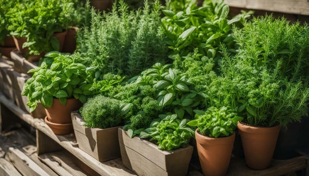 basic herb garden