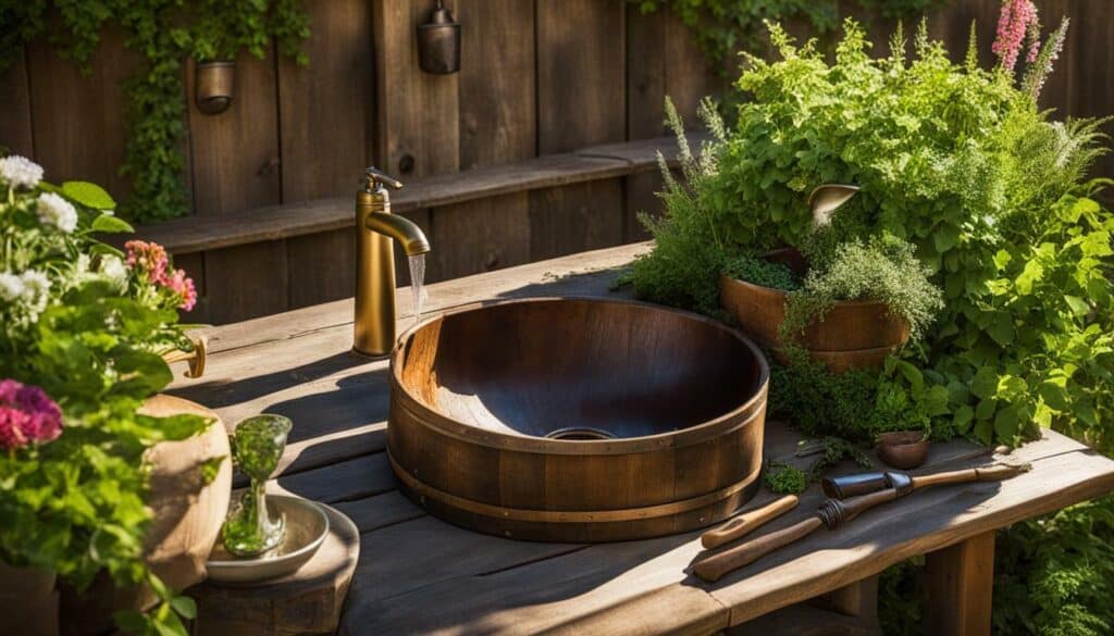 basin for garden