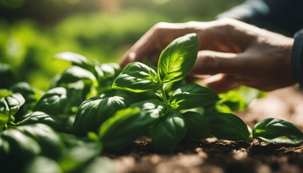 best time to harvest basil