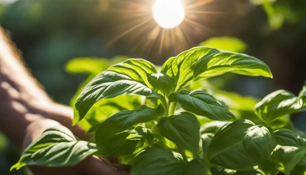 best time to pick basil