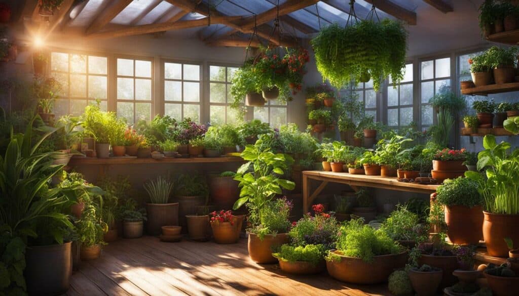 cultivating vegetables indoors