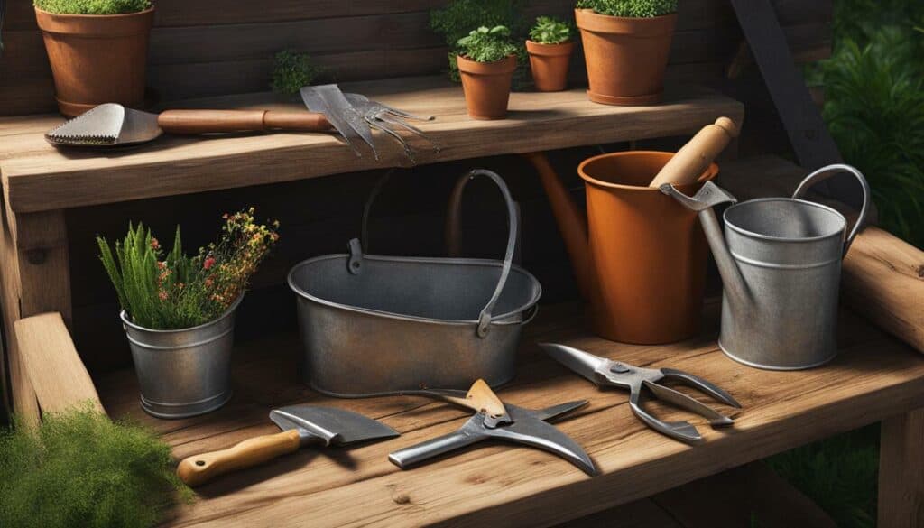 essential tools for home gardening