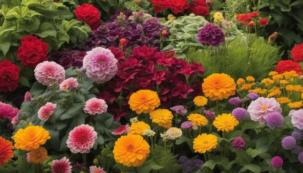 flower planting guide for small gardens
