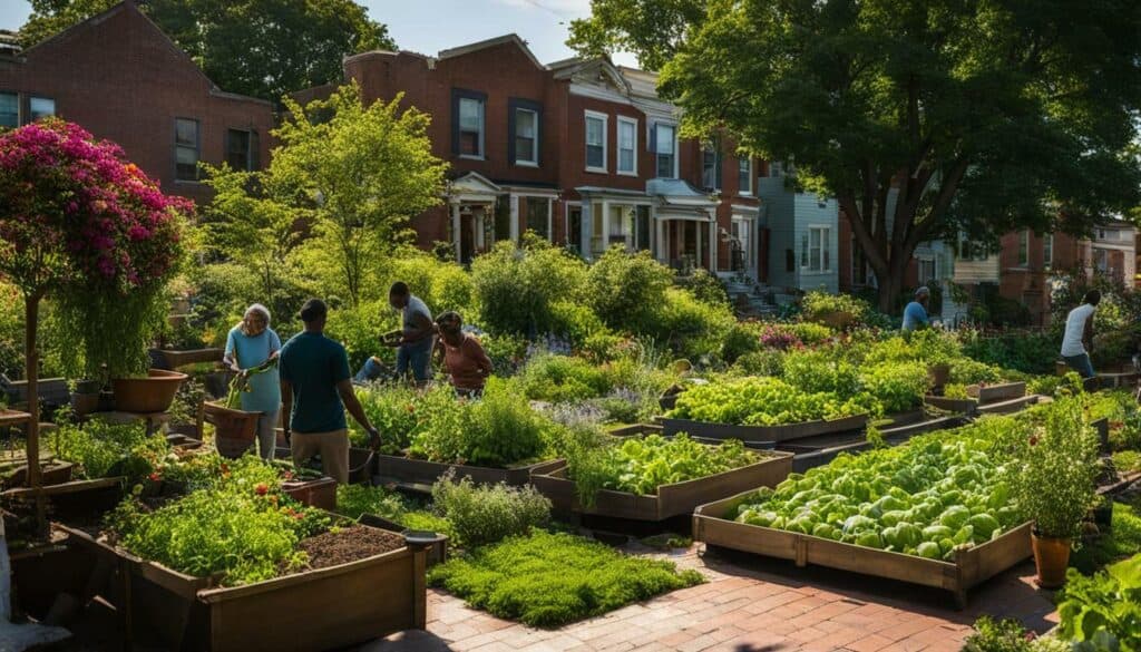 gardening initiatives in Baltimore