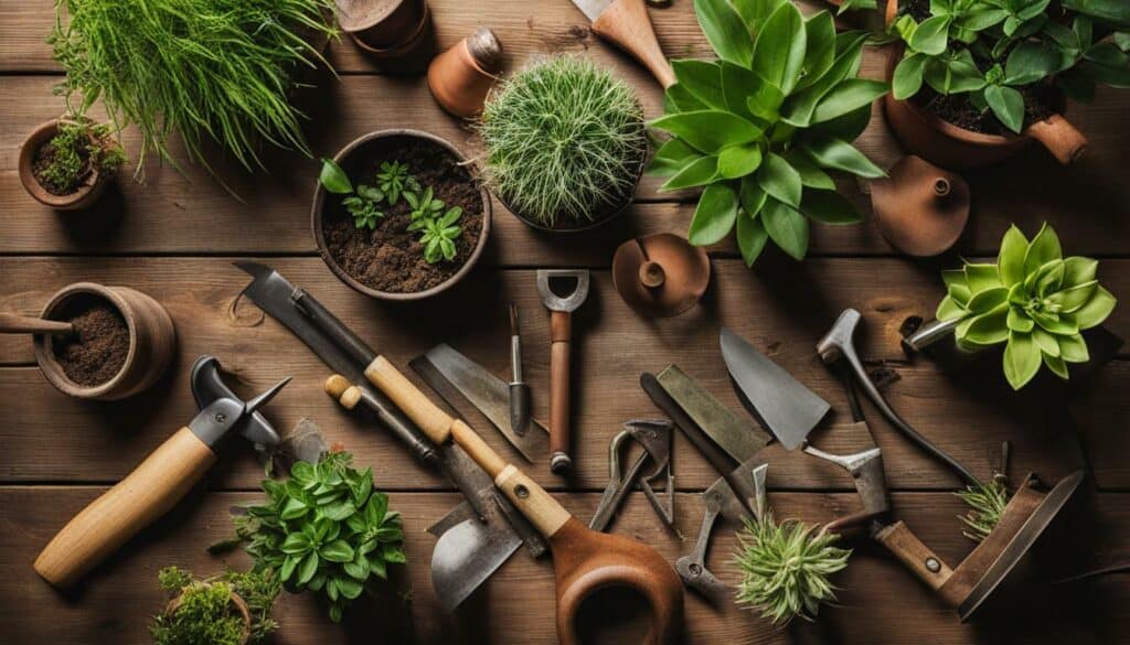 gardening tools