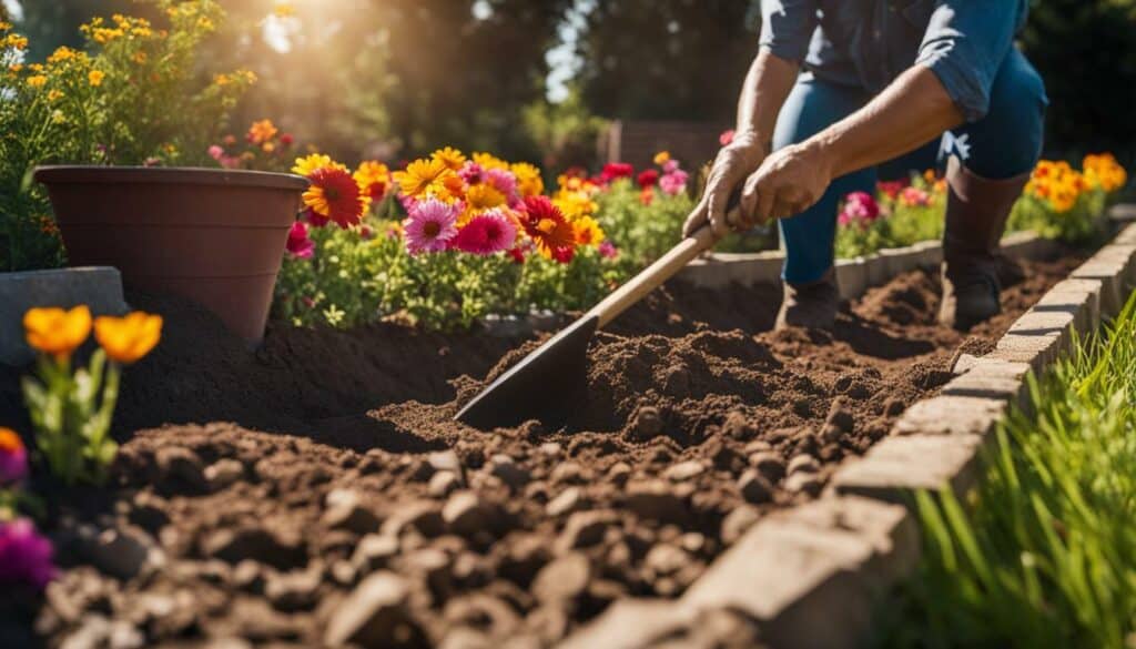 how to install garden edging