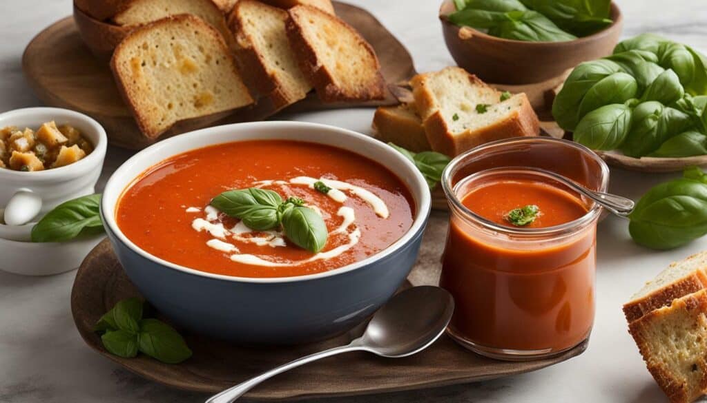 ina garten tomato soup basil