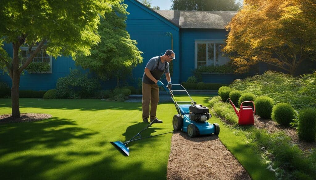 lawn maintenance