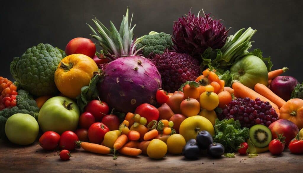 leftover fruits and vegetables