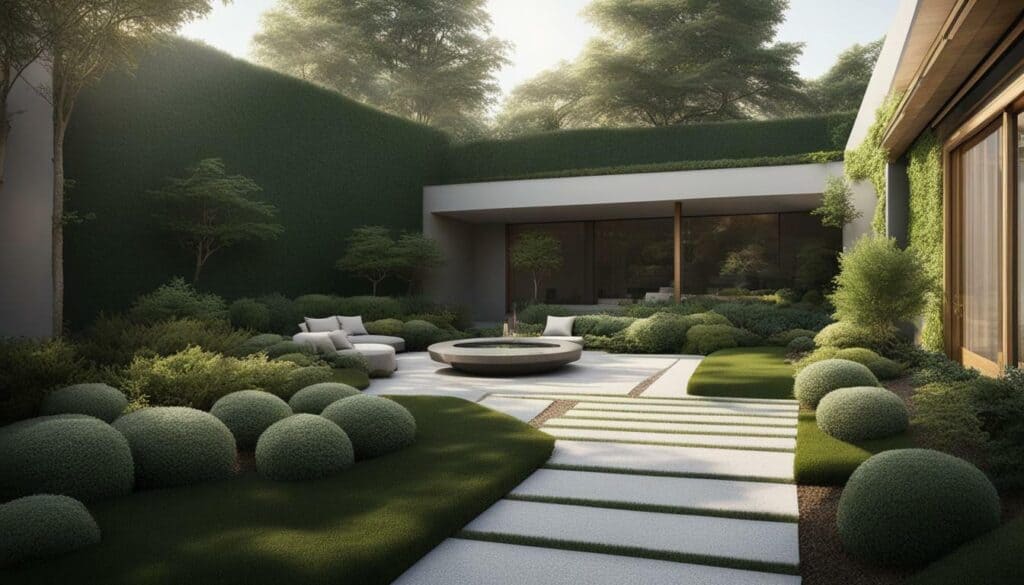 minimalist garden design