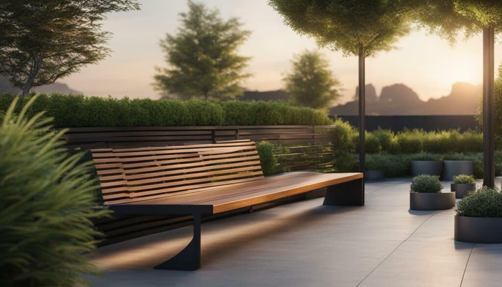 outdoor bench styles