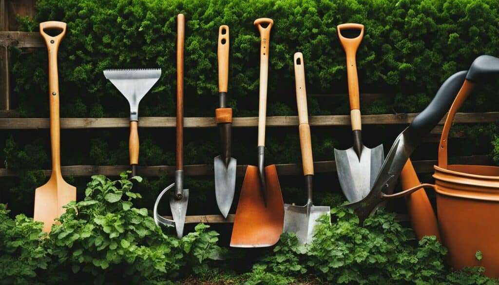 outdoor gardening tools and equipment