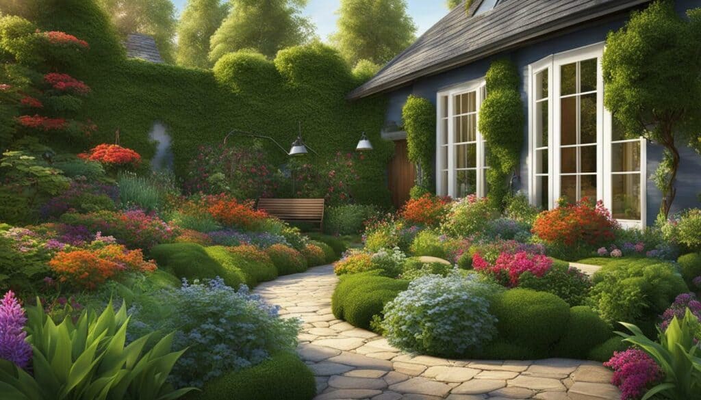 outdoor space for gardeners