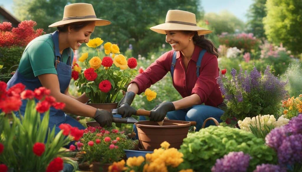 passionate gardeners