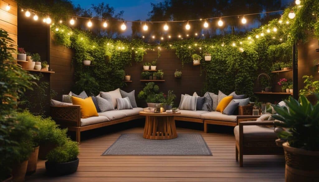 patio garden design