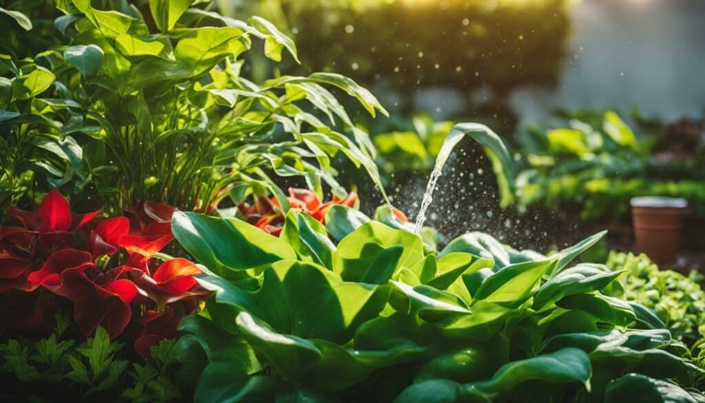 plant watering guide