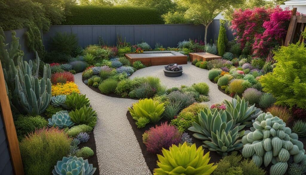 simple garden