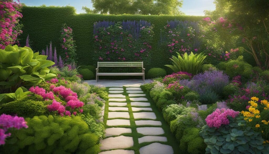 simple garden image
