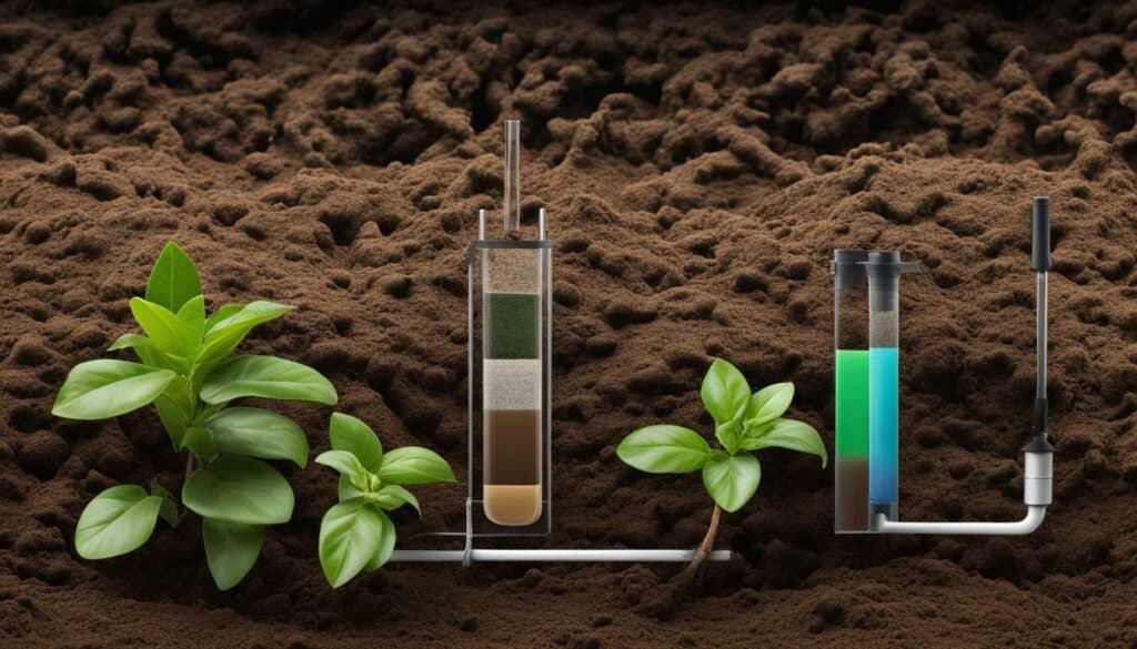soil pH levels