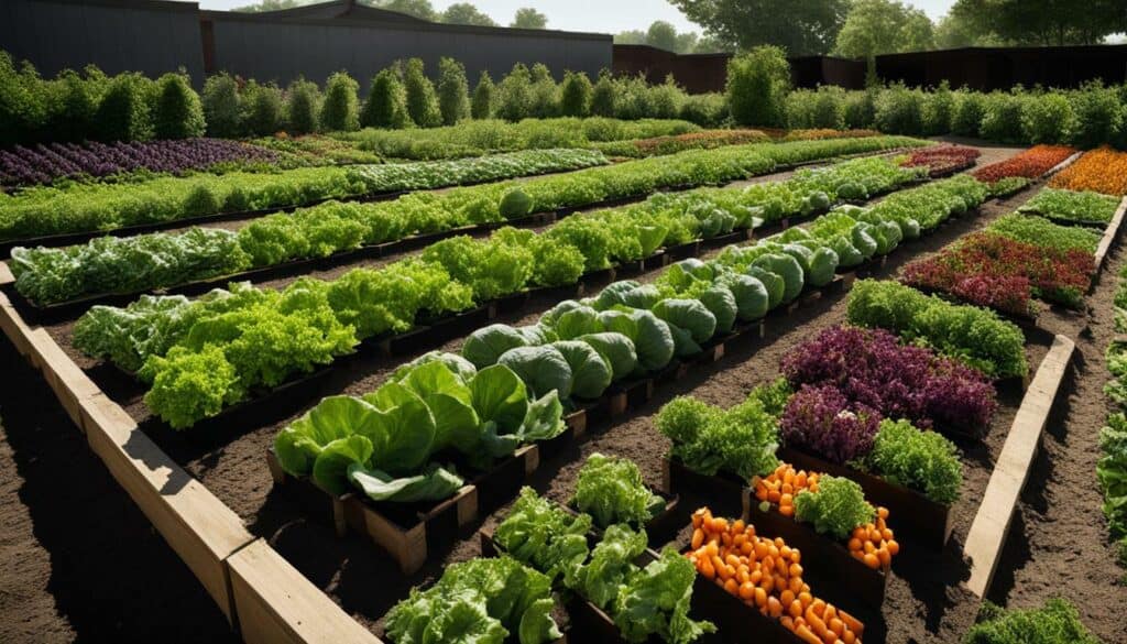 square foot gardening vegetables