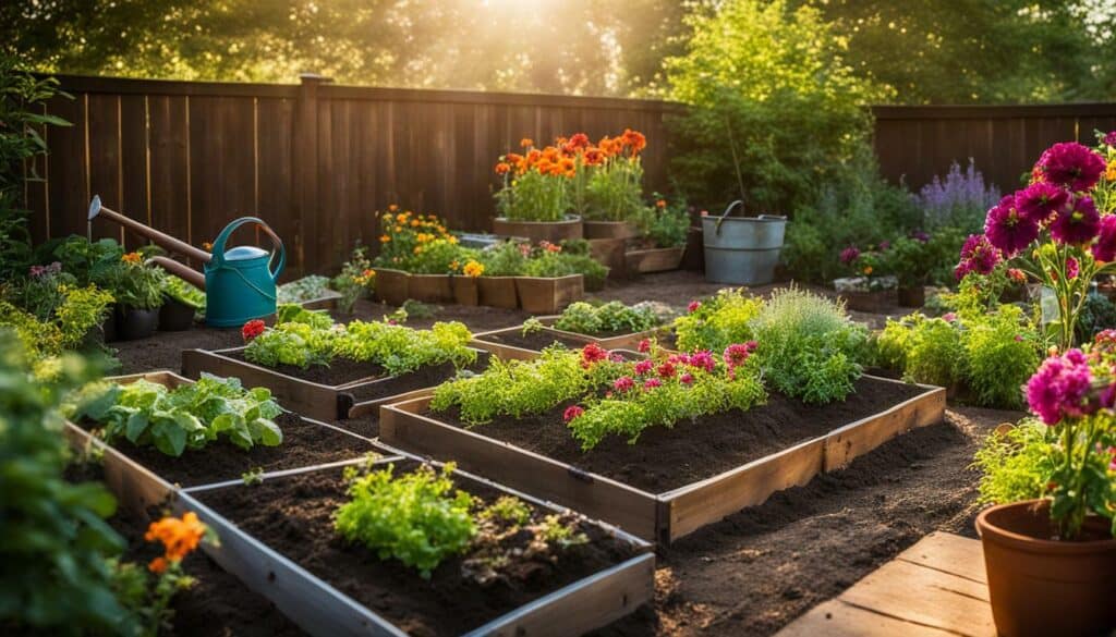 start a backyard garden